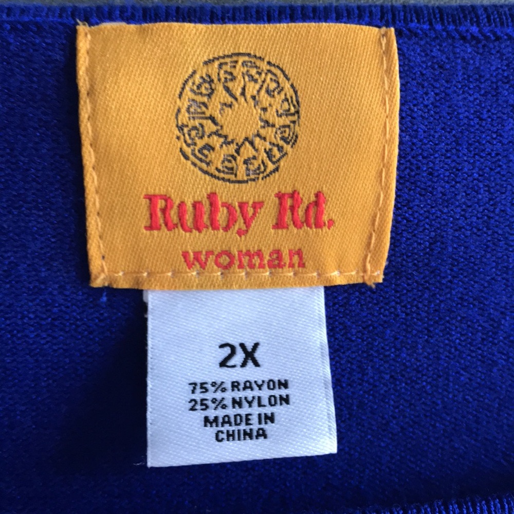 Ruby Rd.knit top - Picture 2 of 5